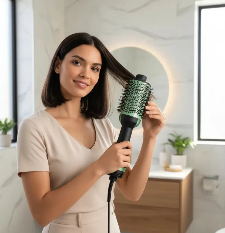 Cepillo Secador Aguacate Aire Caliente