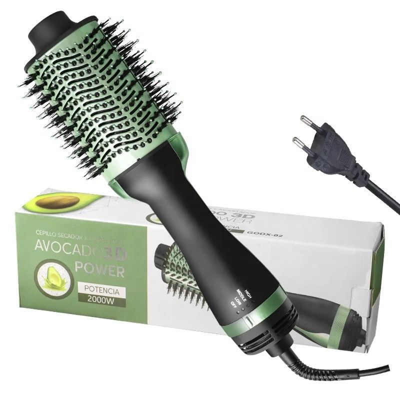 Cepillo Secador Aguacate Aire Caliente