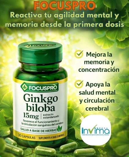 🧠✨ FOCUS PRO – Para Quien Quiere Mantener la Mente Activa y la Memoria Fuerte