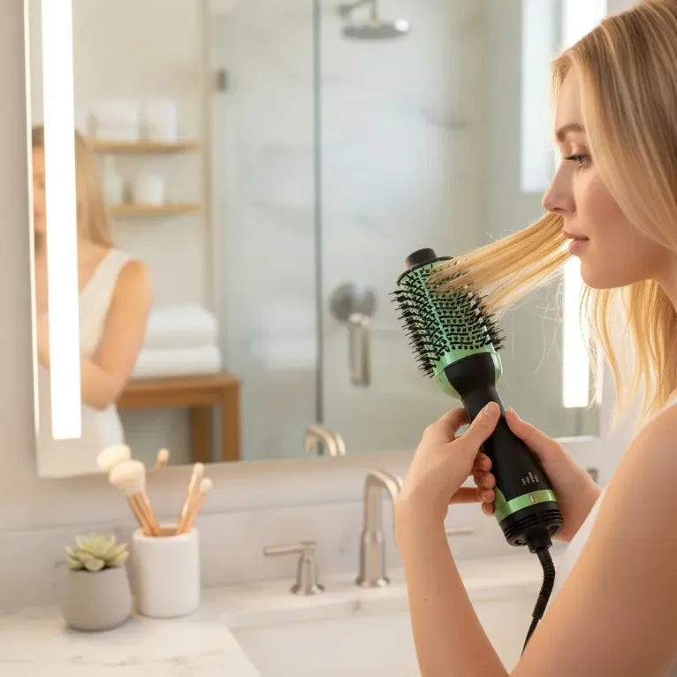 Cepillo Secador Aguacate Aire Caliente