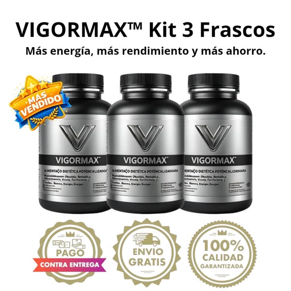 🔥 Vigor Max – ¡Más Energía, Más Rendimiento, Más Confianza!