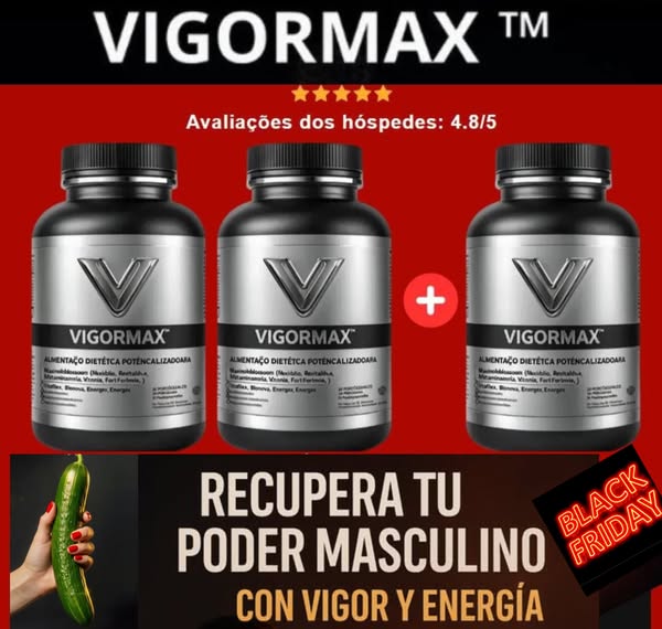 🔥 Vigor Max – ¡Más Energía, Más Rendimiento, Más Confianza!